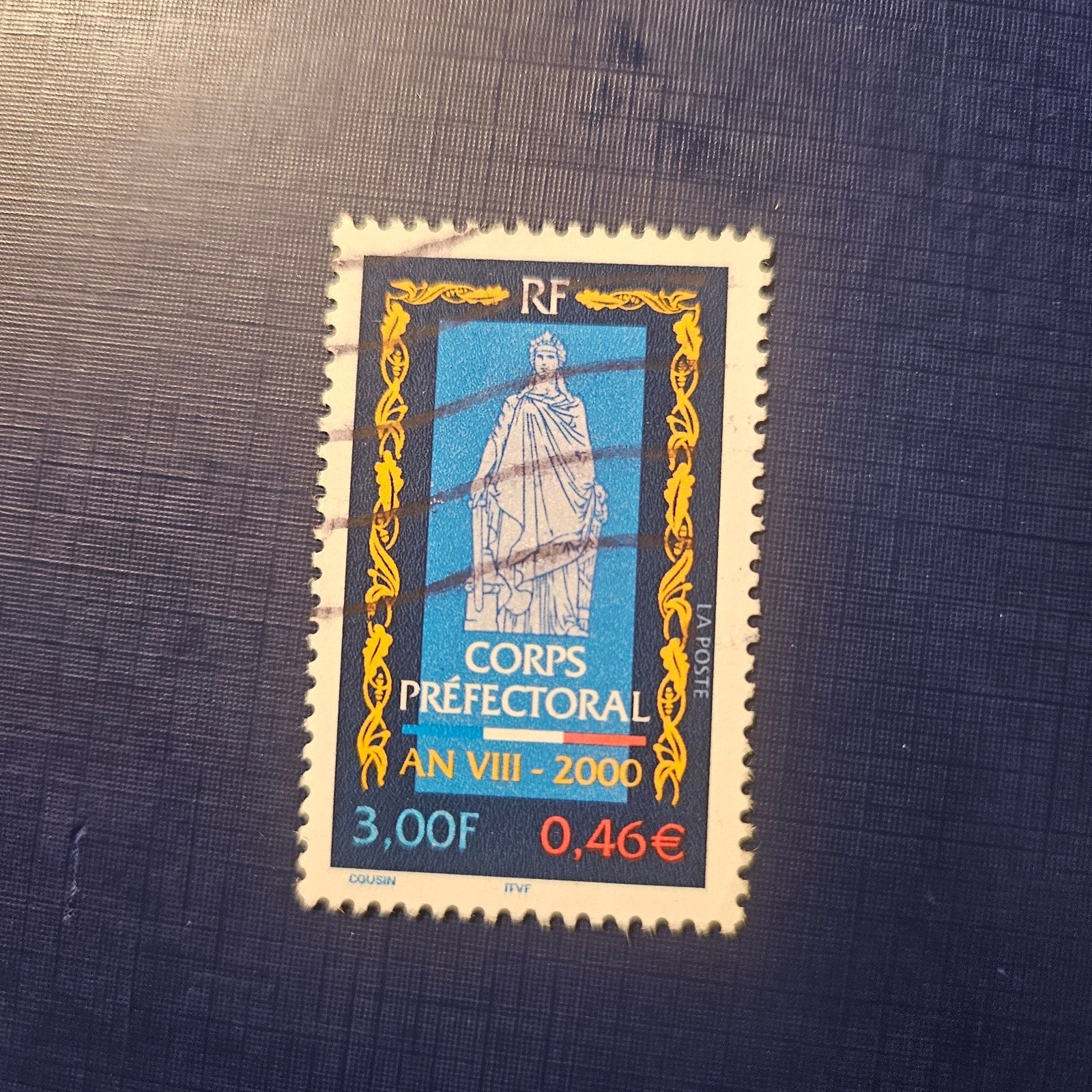 Frankrijk nr 3442, Ophalen of Verzenden, Gestempeld