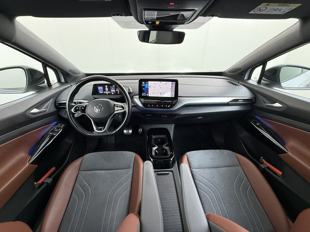 Volkswagen ID.4 First 82kWh SOH 90% Warmtepomp Trekhaak Came, Auto's, Volkswagen, Automaat, Achterwielaandrijving, Gebruikt, Zwart