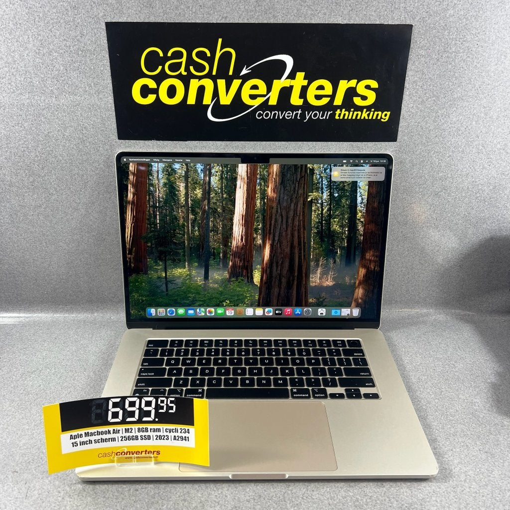 Apple Macbook Air | M2 | A2941 | 8GB | 256GB | 15" | 410933
