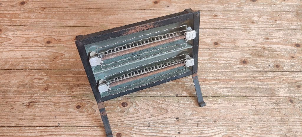 Vintage elektrische straalkachel, Ophalen, Gebruikt, Overige soorten, Elektrisch