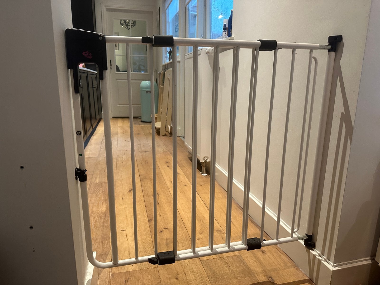 Fenss A3 SafetyDoor traphekje, Ophalen, Gebruikt, 100 tot 115 cm, Klemhekje