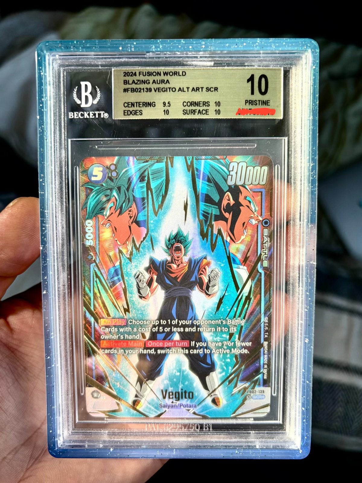 BGS 10 Vegito Blue - Secret ALT  - FB02 139, Verzenden, Zo goed als nieuw