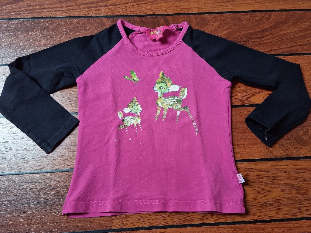 MIM PI shirt maat 104 ** LEUK SHIRT **, Gebruikt, Meisje, Ophalen of Verzenden, Shirt of Longsleeve