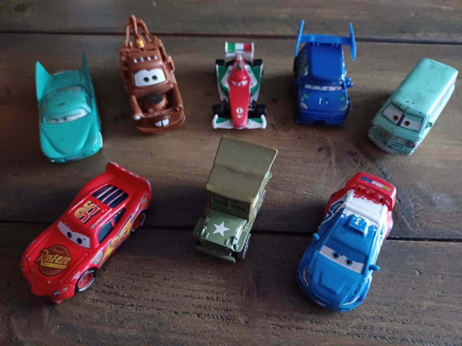 Te koop Disney Cars auto's (3), Ophalen, Gebruikt