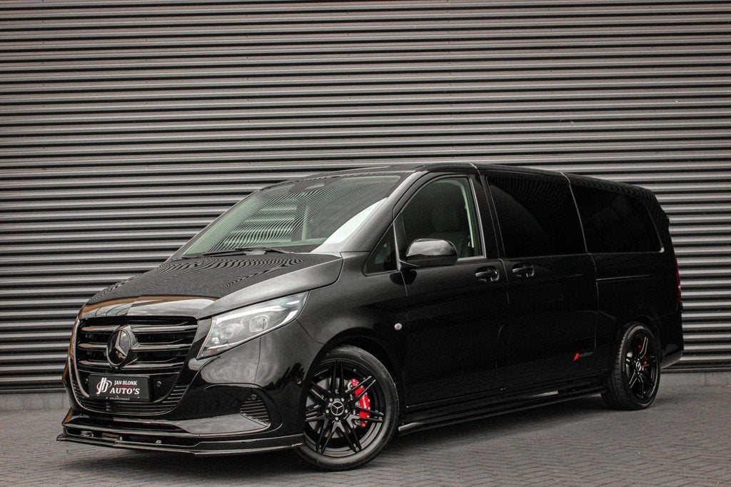 Mercedes-Benz Vito 119 CDI L3 SPORT DUBBEL CABINE / DC / BPM, Automaat, 2361 kg, Achterwielaandrijving, Zwart