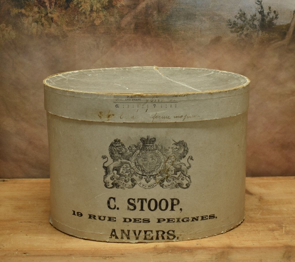 Oude Franse Hoedendoos. "Uit Aletta's Tijd", Ophalen of Verzenden