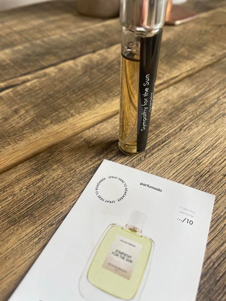 Parfumado Roos&Roos Sympathy for the Sun - Floral, Citrus, W, Sieraden, Tassen en Uiterlijk, Ophalen of Verzenden, Zo goed als nieuw