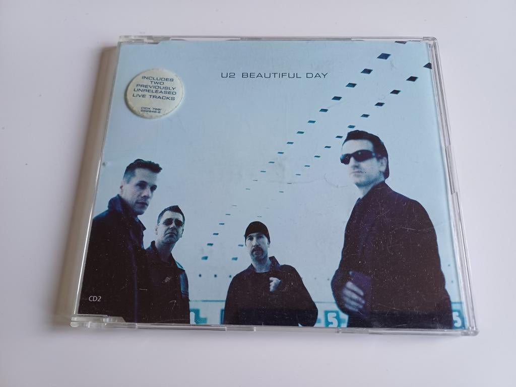 U2-Beautiful day, 1 single, Verzenden, Pop, Maxi-single