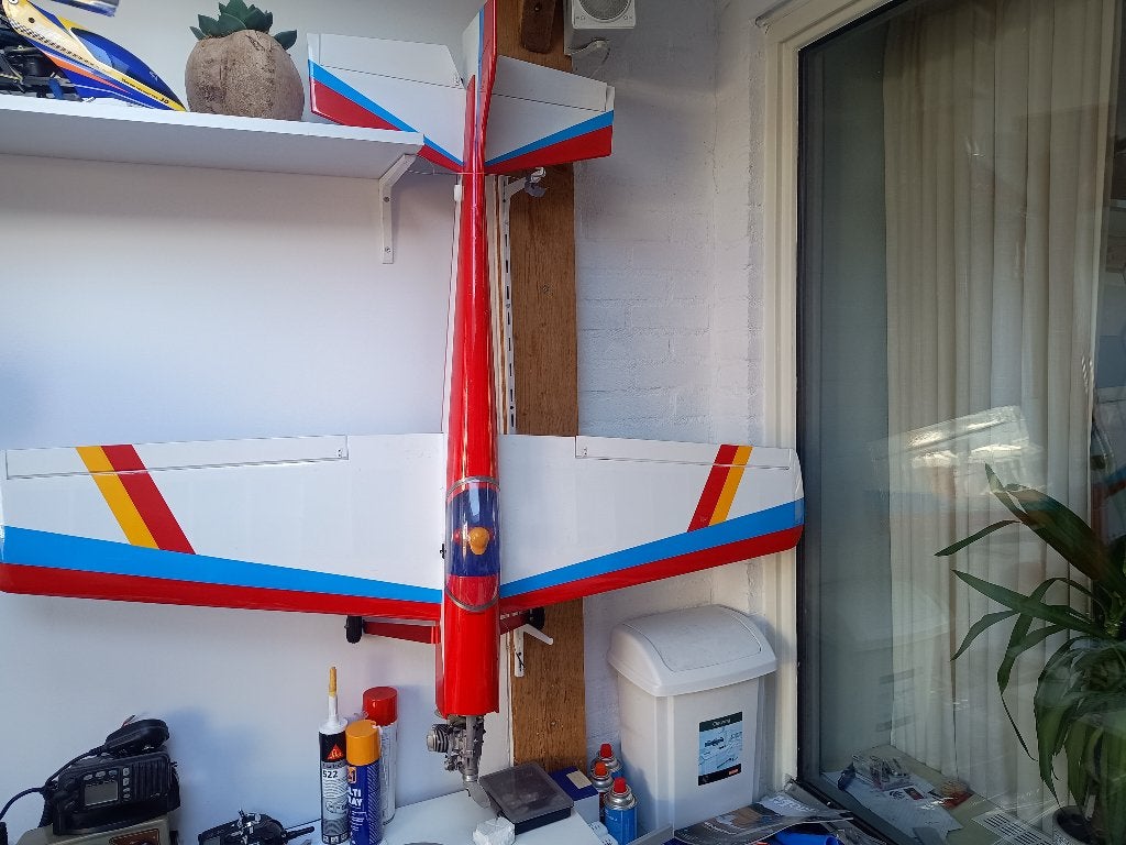 rc vliegtuig met 7,5 cc, Ophalen, Nieuw, Nitro