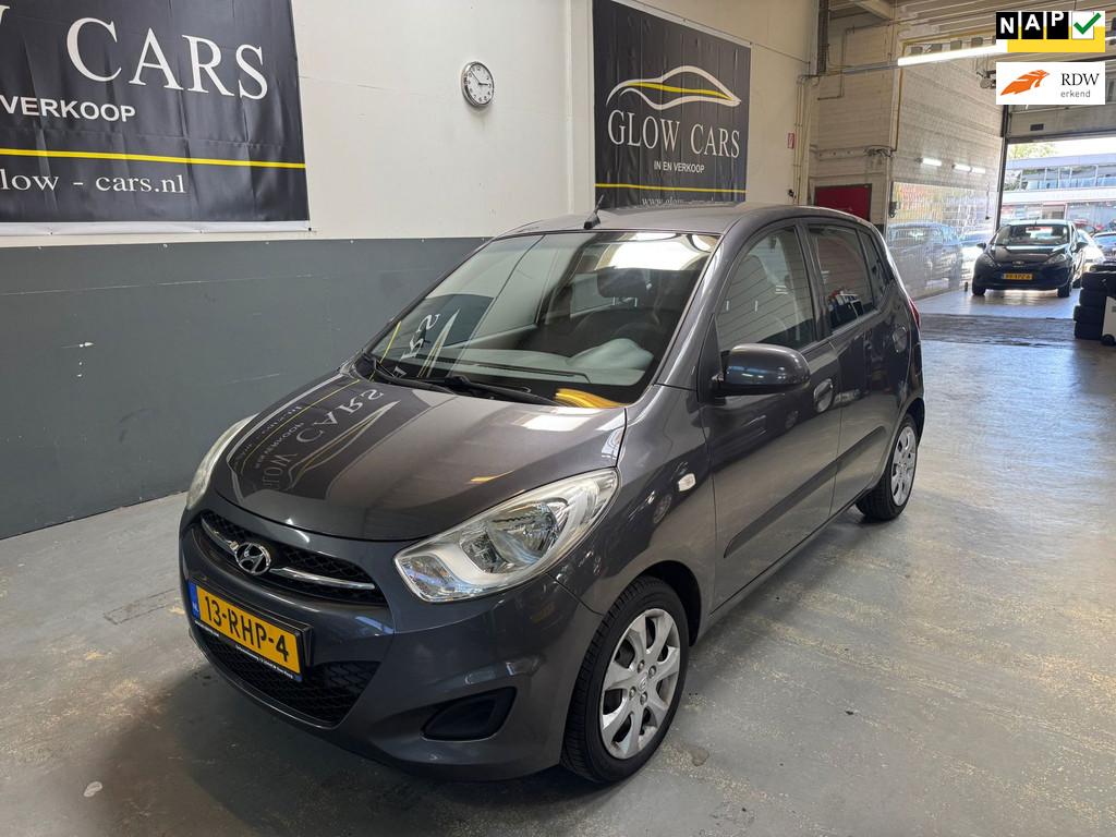 Hyundai I10 1.1 i-Drive Cool AIRCO|RADIO|ELEK.RAMEN|APK|, Euro 5, Stof, Gebruikt, 4 cilinders