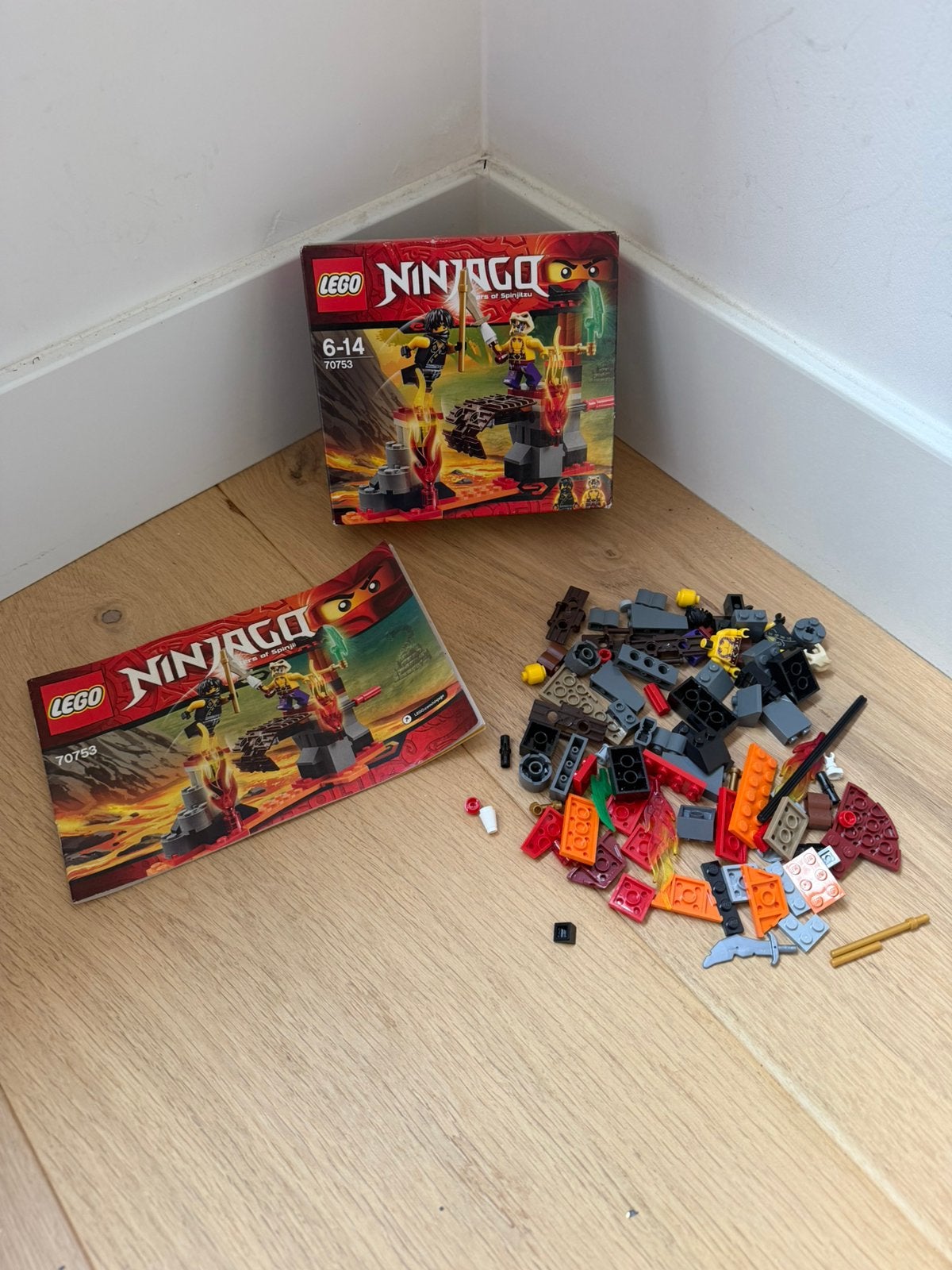 Lego Ninjago 70763, Kinderen en Baby's, Ophalen of Verzenden, Zo goed als nieuw