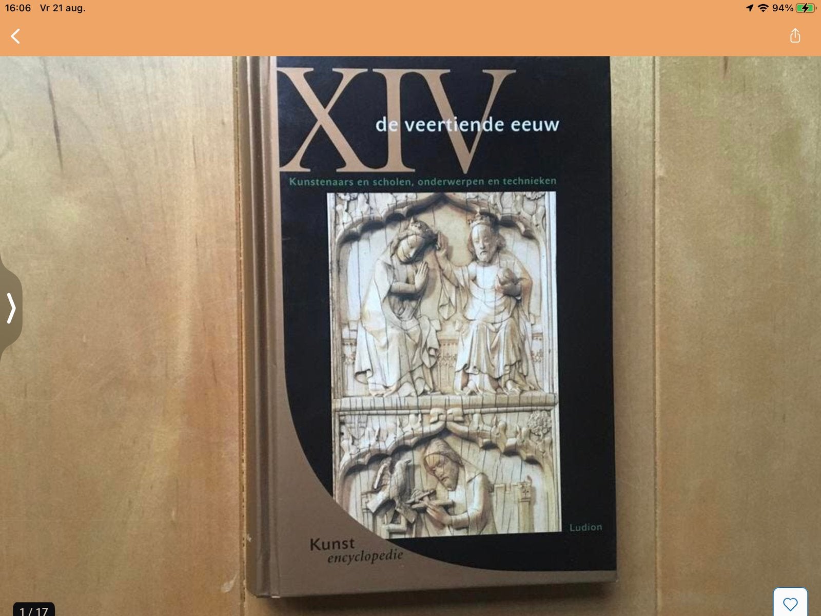 Sandra Baragli - De 14e eeuw -Ludion Kunst encyclopedie 2006, Sandra Baragli, Ophalen of Verzenden, Zo goed als nieuw, Schilder- en Tekenkunst