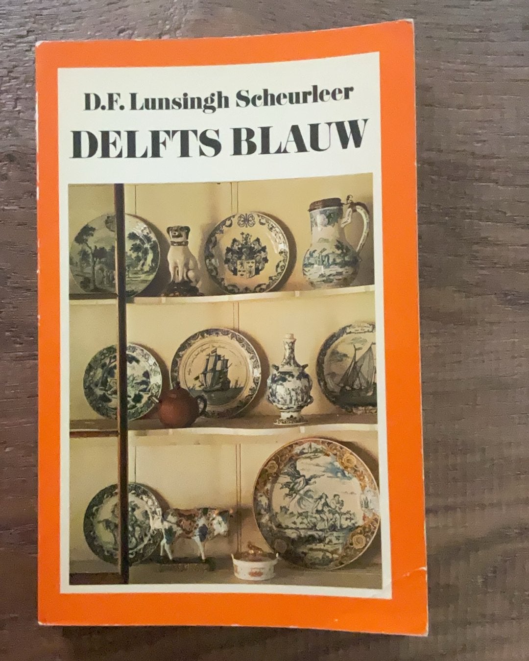 D.F. Lunsingh Scheurleer: Delfts Blauw, Boeken, Ophalen of Verzenden, Gelezen, Overige onderwerpen