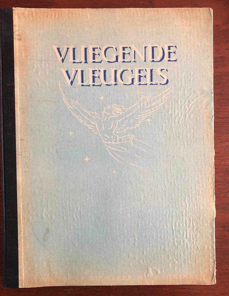 Vliegende vleugels plaatjesalbum, 2e druk 1948, Ophalen of Verzenden, Gelezen, Plaatjesalbum