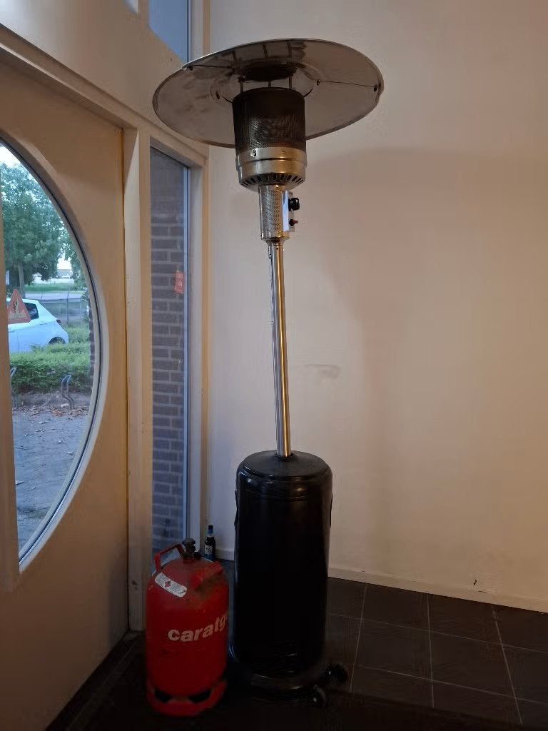 terras heater, Ophalen, Gebruikt, Gas, Vloer