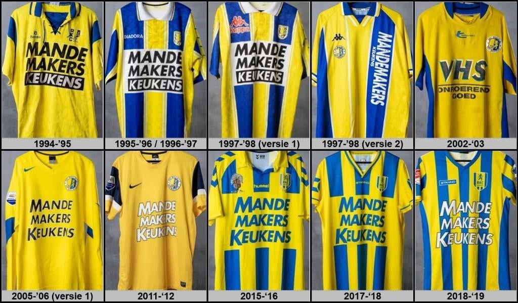 Gezocht RKC shirts met handtekeningen selectie gesigneerd, Verzenden, Zo goed als nieuw, Overige binnenlandse clubs, Shirt