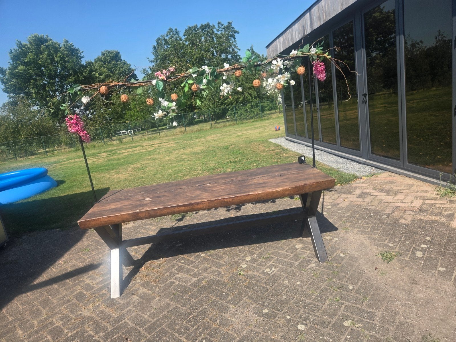 Buiten tafel, Tuin en Terras, Ophalen, Buiten