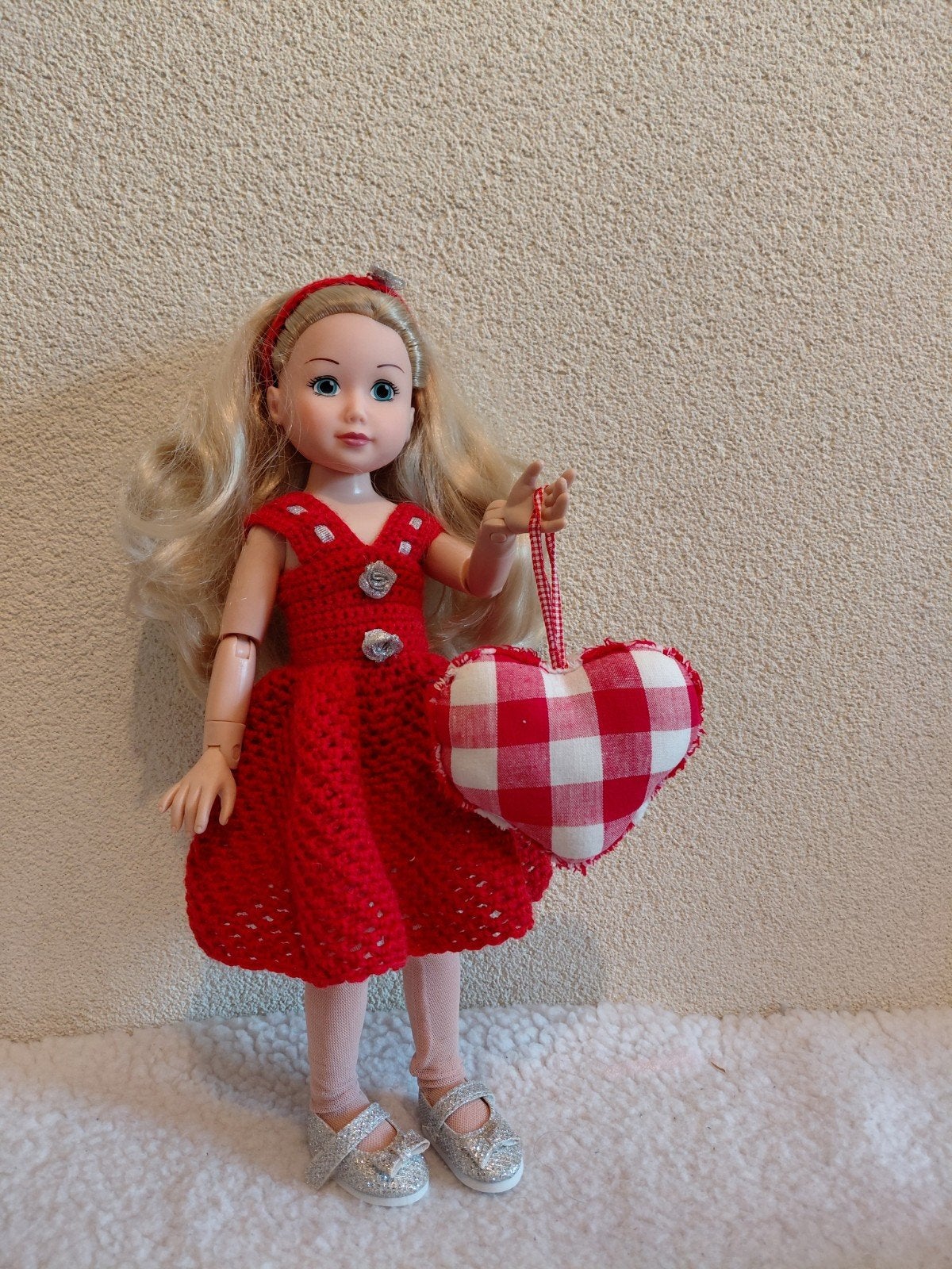 Leuke Beweegbare Pop  ❤️ van Zapf Creation  = 34 cm., Ophalen of Verzenden, Gebruikt, Overige typen