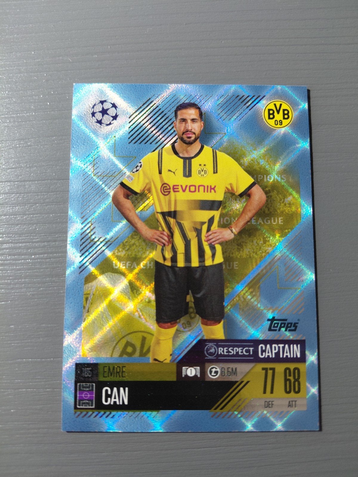 emre can (dortmund) topps crystal parallel, Ophalen of Verzenden, Nieuw, Buitenlandse clubs, Spelerskaart