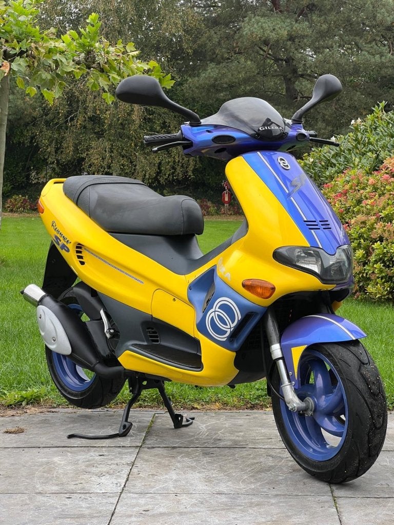 ⭐️Gilera runner 50cc 2 takt paars geel 5955 Km Z.G.A.N.⭐️