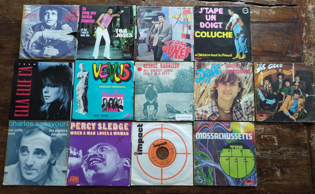 13 singles, diverse artiesten, Ophalen of Verzenden, Gebruikt, Pop