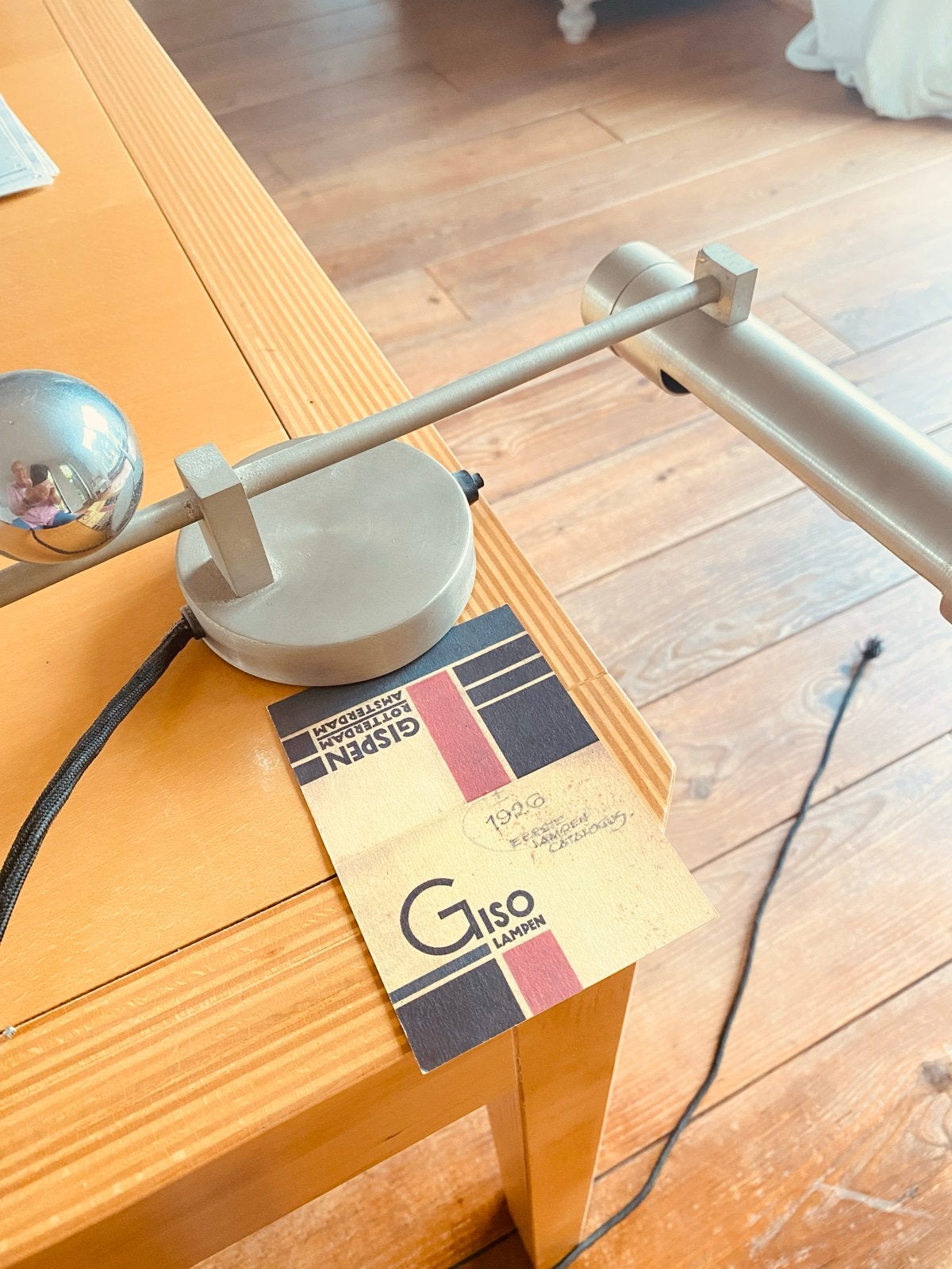 Vintage Gispen Giso Lampen wandlamp/boekenplanklamp, Ophalen of Verzenden