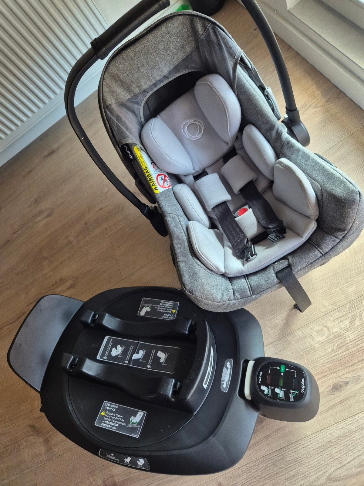 Bugaboo Turtle Air by Nuna autostoel + Base 360, Kinderen en Baby's, Autostoeltjes, Zo goed als nieuw, Isofix, 0 t/m 13 kg, Ophalen