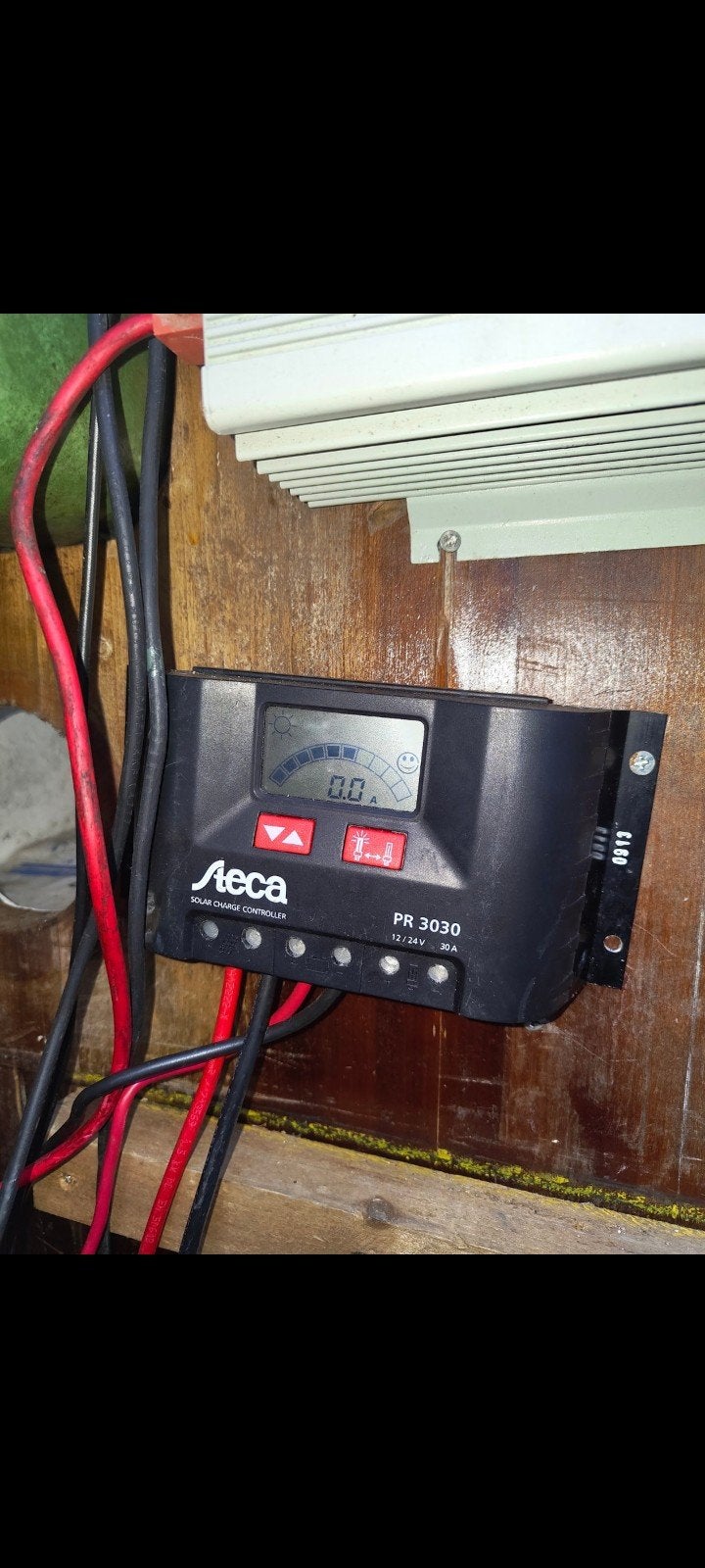 Steca PR 3030 Laadregelaar voor zonne energie PWM 12V/24V 30, Ophalen