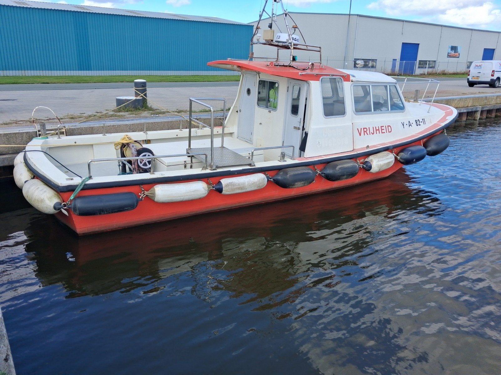 Offshore 105 werk vis of duik boot, Ophalen, Gebruikt, Overige typen, 10 tot 25 meter