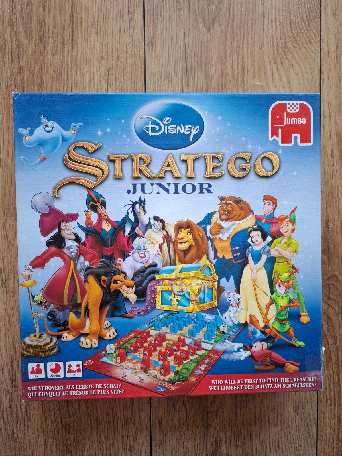 Disney Stratego Junior, Een of twee spelers, Ophalen of Verzenden, Gebruikt, Jumbo