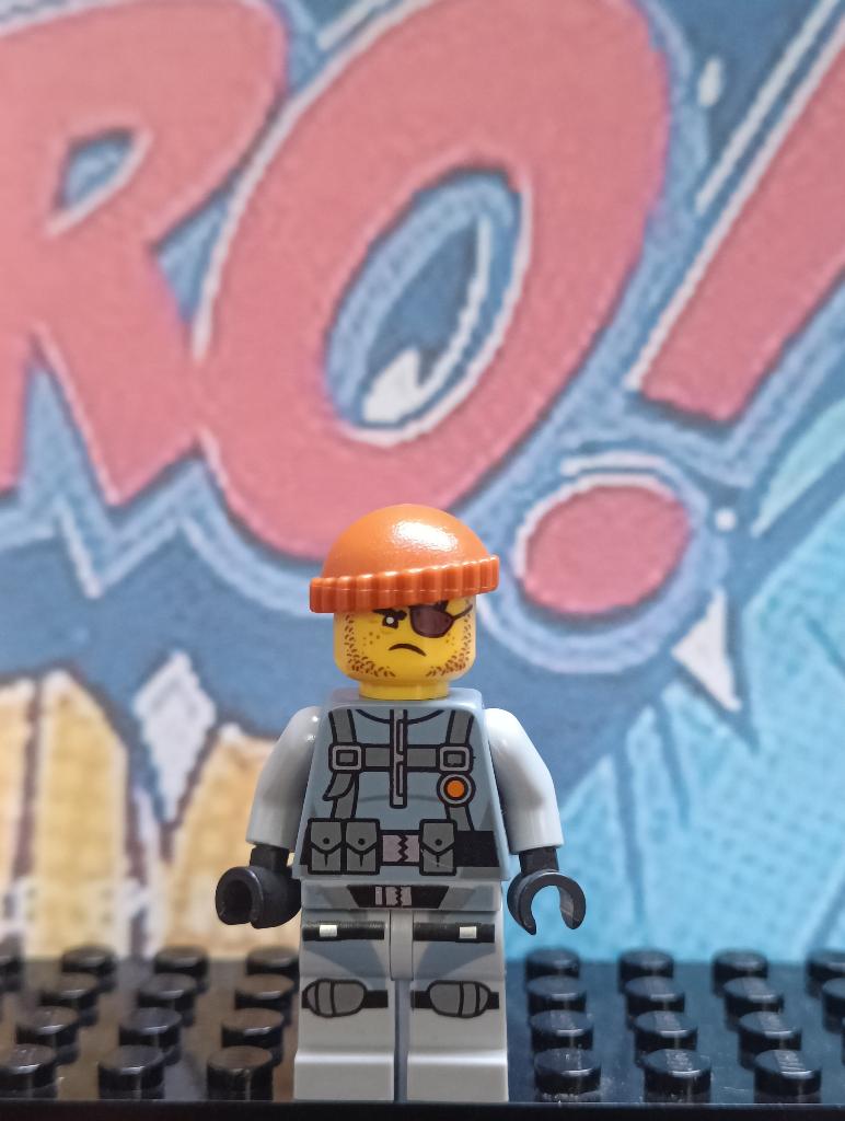 Lego Shark Army Thug - Small Knee Plates, Gebruikt, Lego, Ophalen of Verzenden, Minifiguur