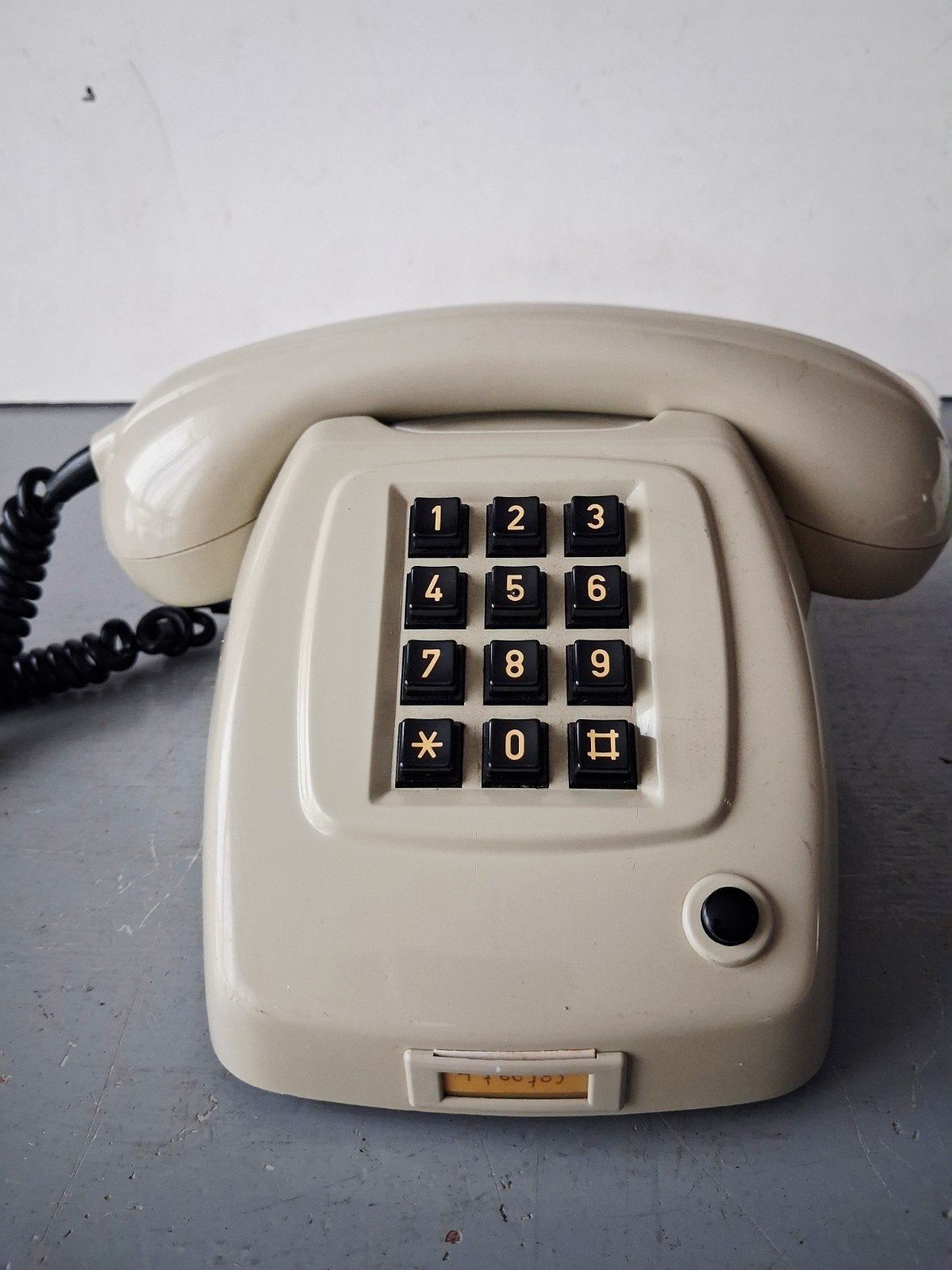 Vintage PTT T65-TDK Telefoon - Zeer Mooie Staat, Gebruikt, Onbekend, Ophalen of Verzenden, Onbekend