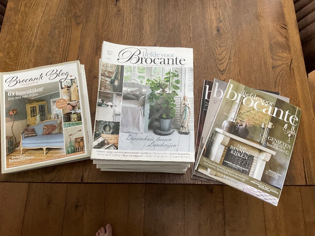 Brocante tijdschriften, Ophalen, Zo goed als nieuw, Overige typen