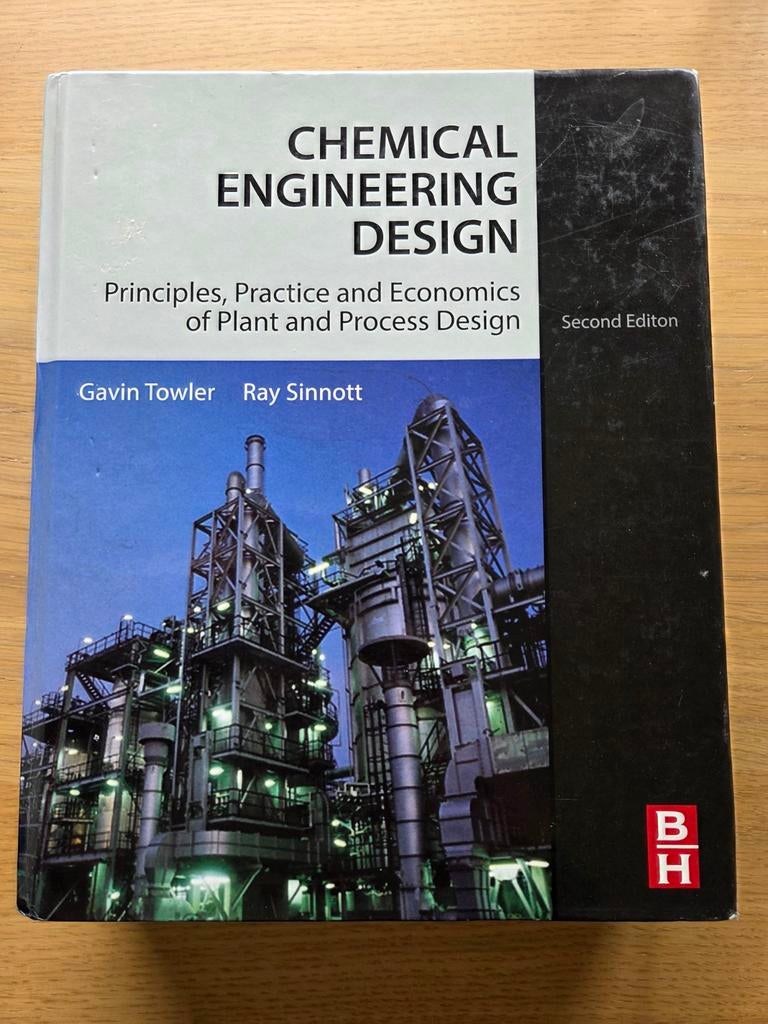 Chemical Engineering Design - Gavin Towler & Ray Sinnott, Boeken, Studieboeken en Cursussen, Gelezen, WO, Beta, Ophalen of Verzenden