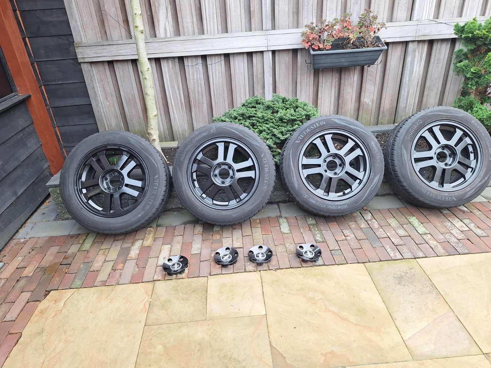 ford mustang velgen 2007  met banden, Ophalen, Gebruikt, Banden en Velgen, 17 inch