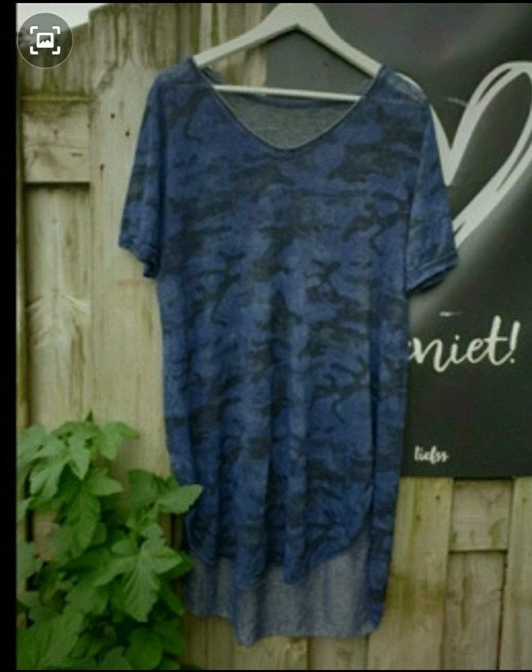 Izgs leuke tuniek in blauwtinten mt l (42/44), Ophalen of Verzenden, Zo goed als nieuw, Maat 42/44 (L), Blauw