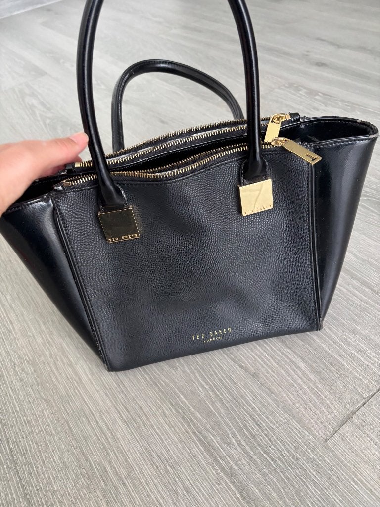 Ted baker tas, Sieraden, Tassen en Uiterlijk, Tassen | Damestassen, Ophalen of Verzenden, Gebruikt, Zwart, Handtas