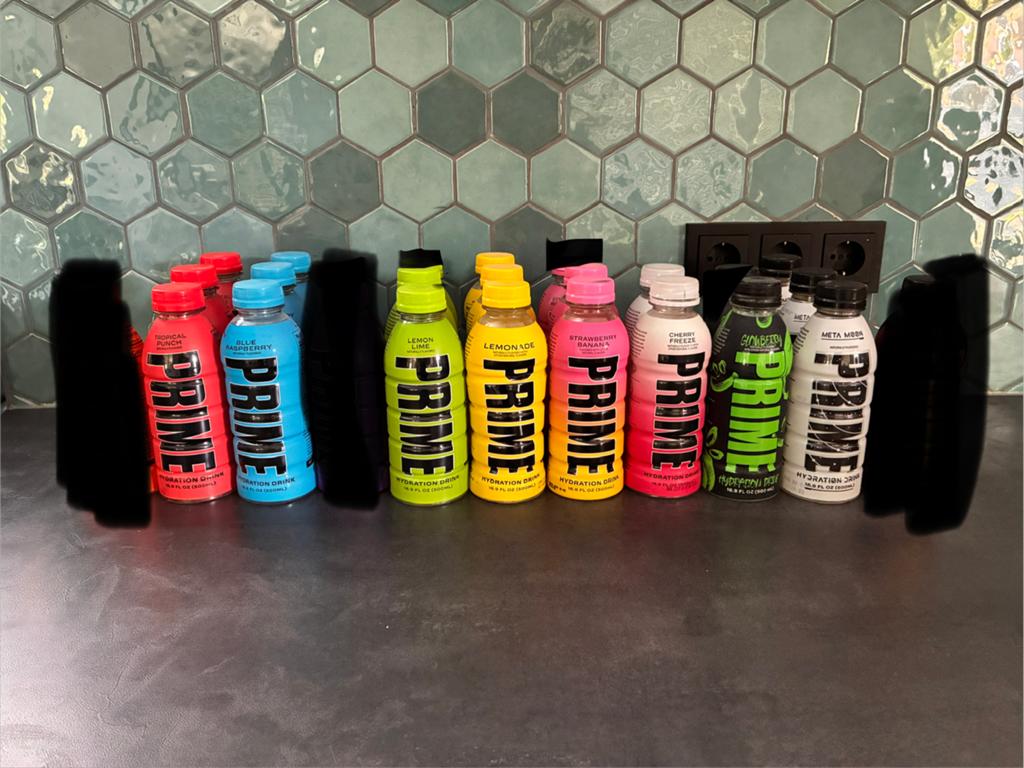 Prime Hydration flesjes - vol en leeg, Ophalen of Verzenden