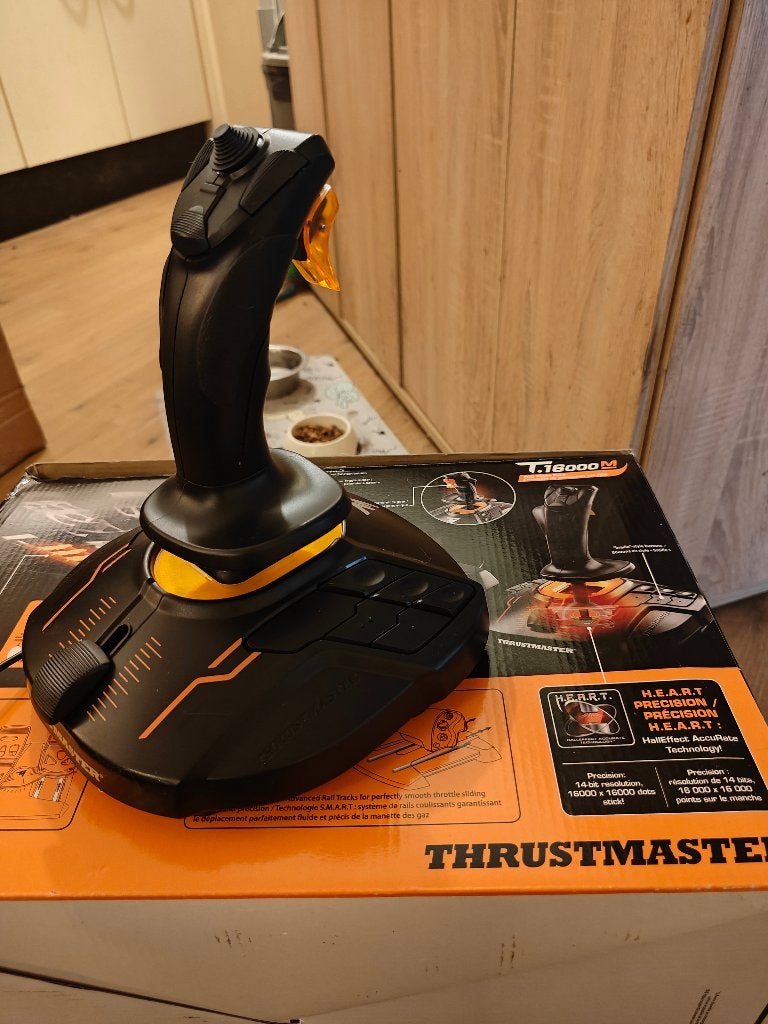 Thrustmaster T.16000M FCS Flight Stick, Ophalen of Verzenden, Zo goed als nieuw, Thrustmaster