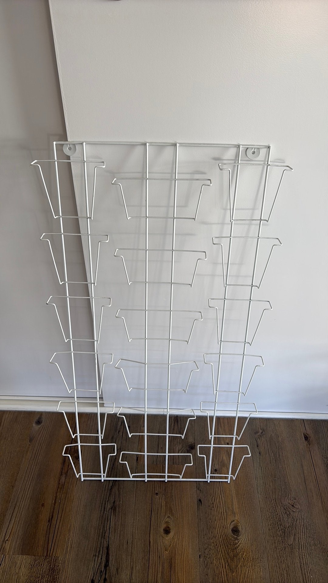 Kaartenrek/fotorek voor aan de muur, Ophalen, Metaal, Zo goed als nieuw, Wandmontage