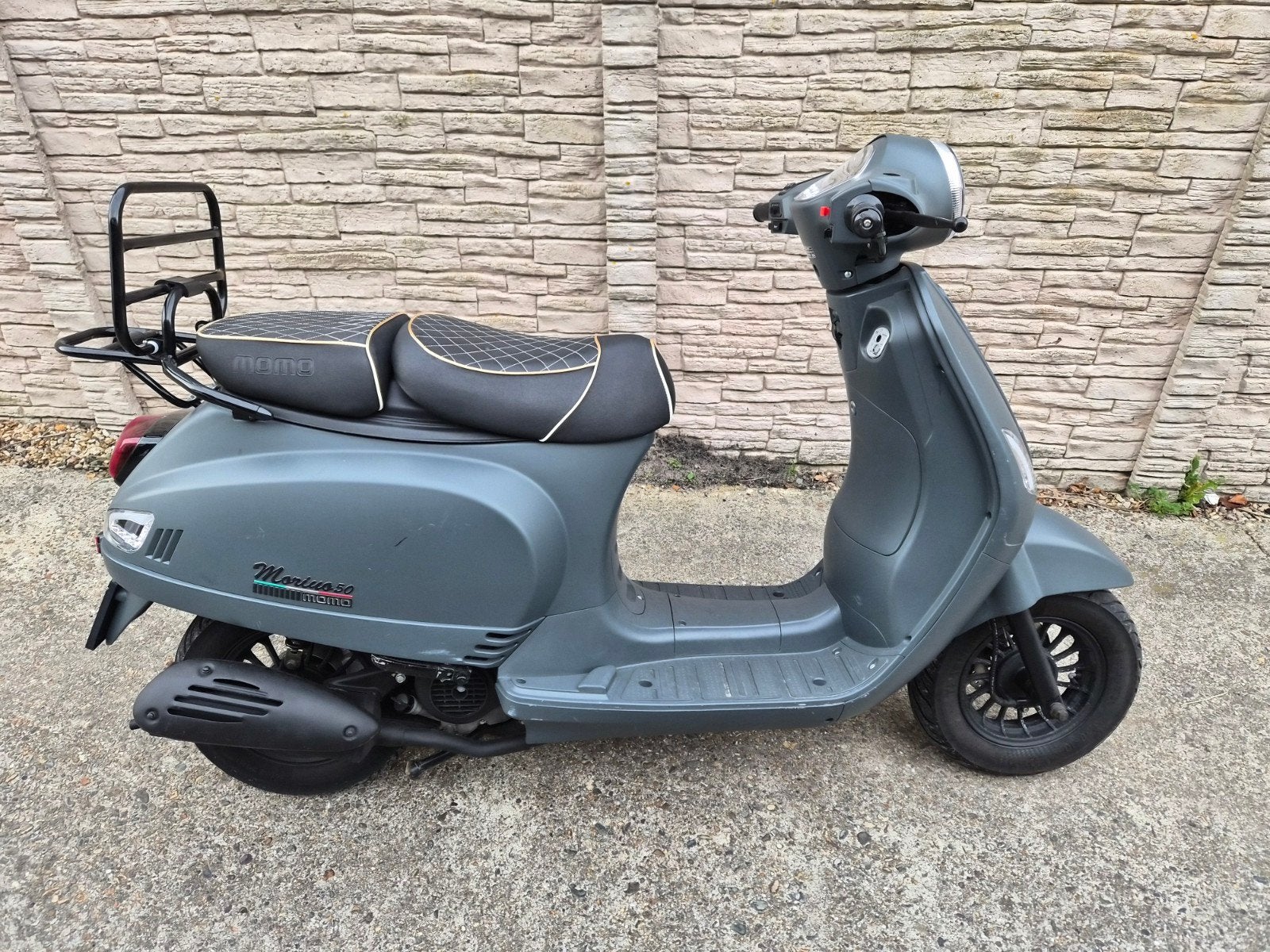Momo Morino Snorscooter 1523 km!!, Ophalen of Verzenden, Zo goed als nieuw, Benzine, Overige merken