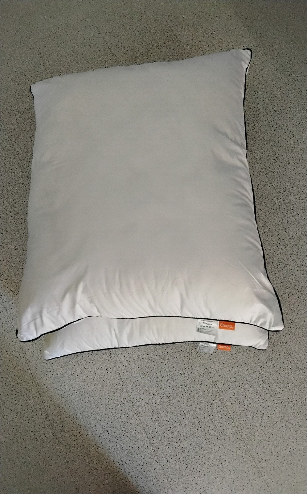 Emma hoofd kussenset. 60x70 met uitneembare laag., Overige merken, Wit, Hoofdkussen, Ophalen of Verzenden