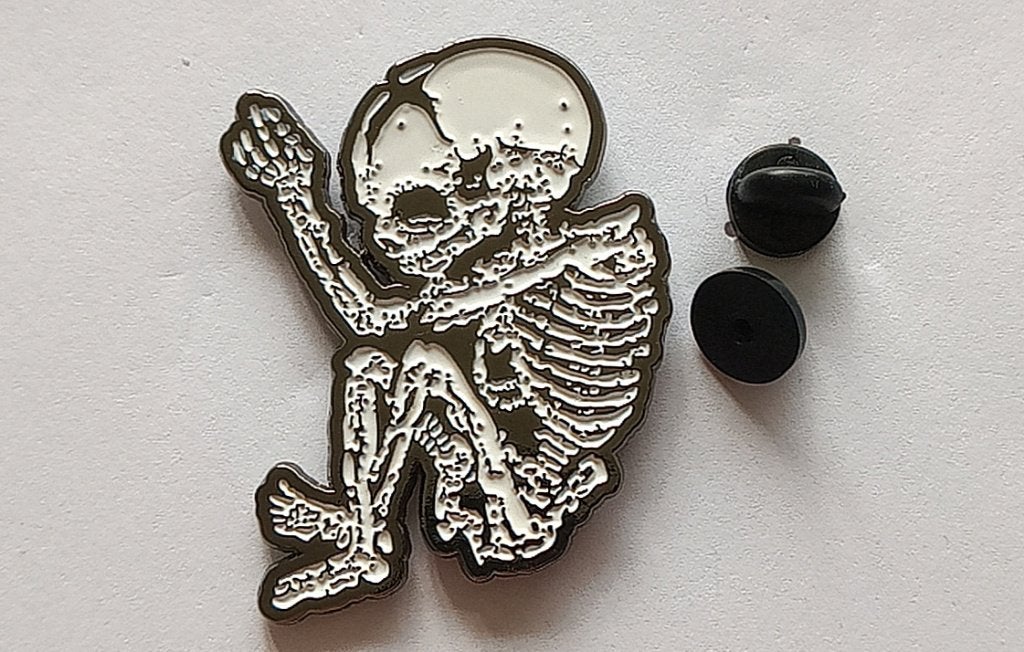 Cannibal Corpse leuke butchered at birth pin badge speld, Ophalen of Verzenden, Nieuw, Overige typen