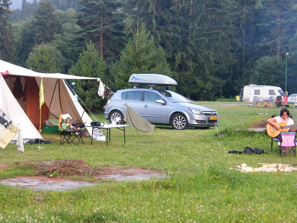 Dakkoffer Thule Evolution (450 liter) + dakdragers te huur, Auto diversen, Dakkoffers, Ophalen, Zo goed als nieuw