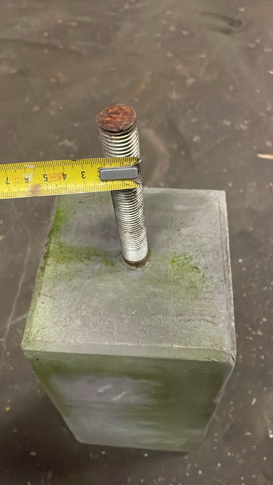 Beton poer met draadeind - Stevige fundering, Ophalen, Onb, Nieuw, Onb