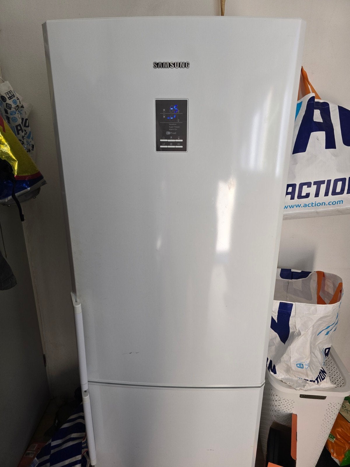 Samsung no frost, koelt en vriest niet!, 200 liter of meer, Ophalen of Verzenden, Met aparte vriezer, 160 cm of meer