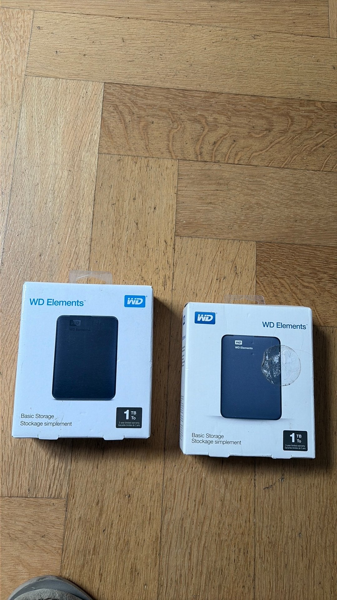 WD Elements Portable 1TB - new, Ophalen of Verzenden, Zo goed als nieuw, Laptop, USB