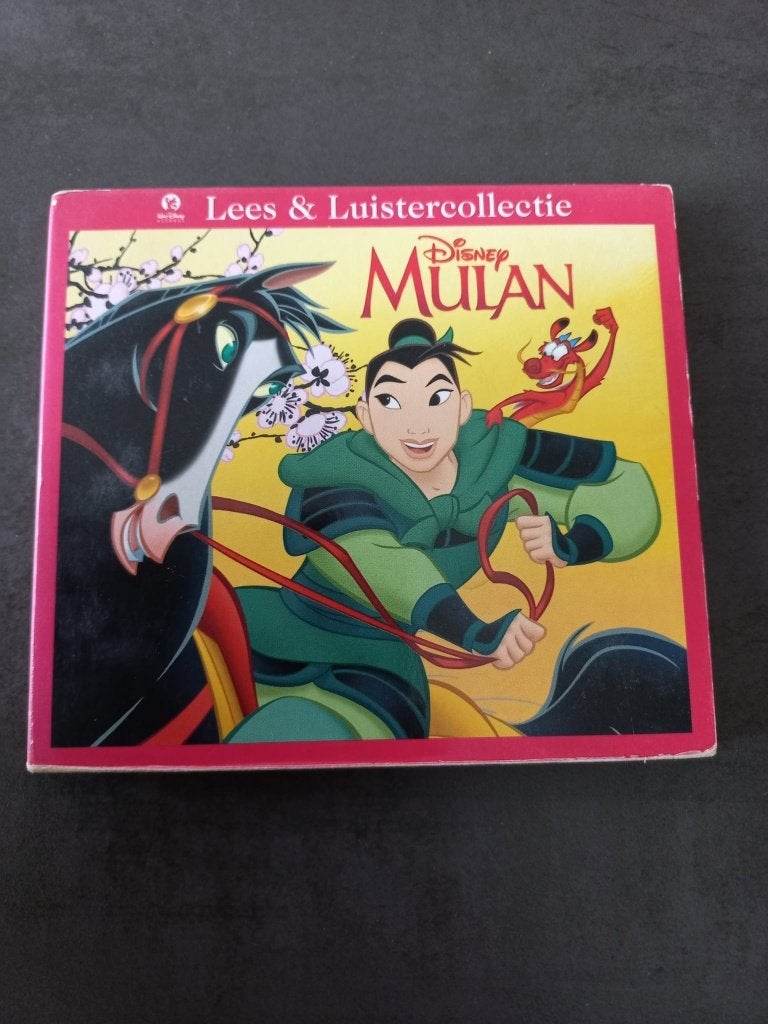 Disney lees en luisterboek - Mulan 1999, Kind, Cd, Ophalen of Verzenden, Disney