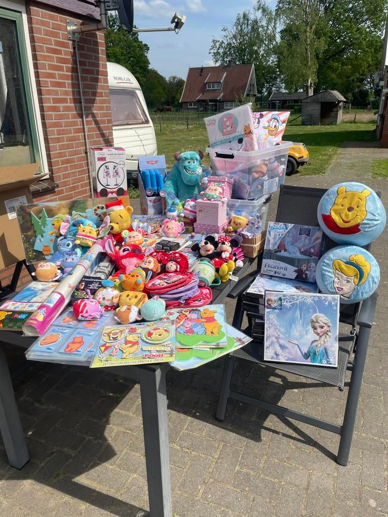 Grote partij Disney spullen, Ophalen of Verzenden, Overige figuren, Zo goed als nieuw, Knuffel