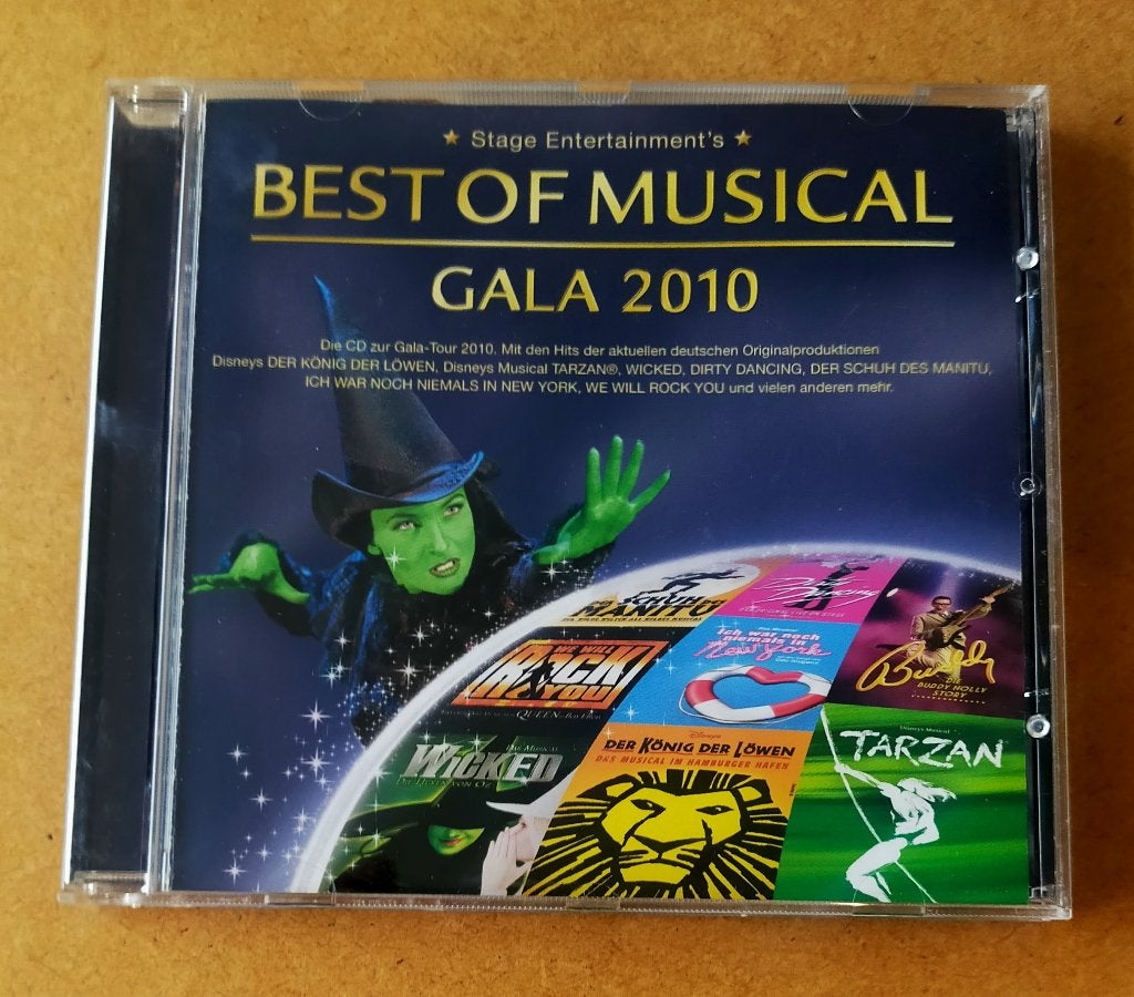 Best Of Musical Gala 2010 CD Stage Entertainment Duits